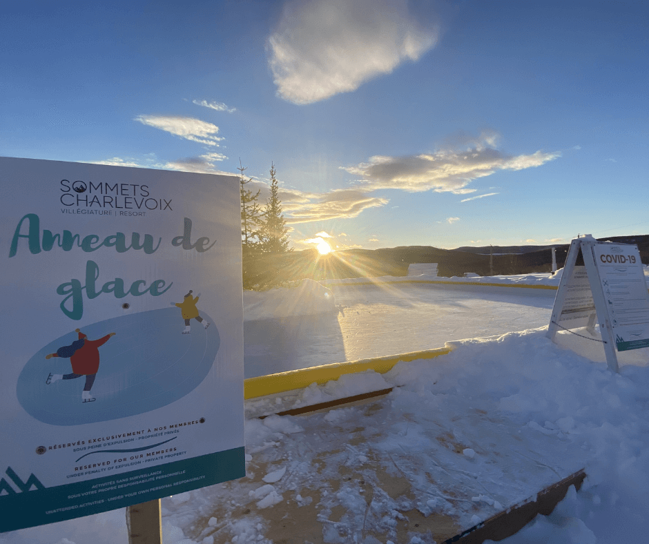 Patinoire - Hockey et patinage libre